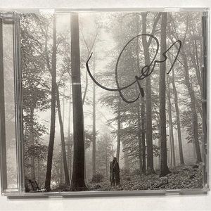 Taylor Swift Signed Folklore CD (opened)